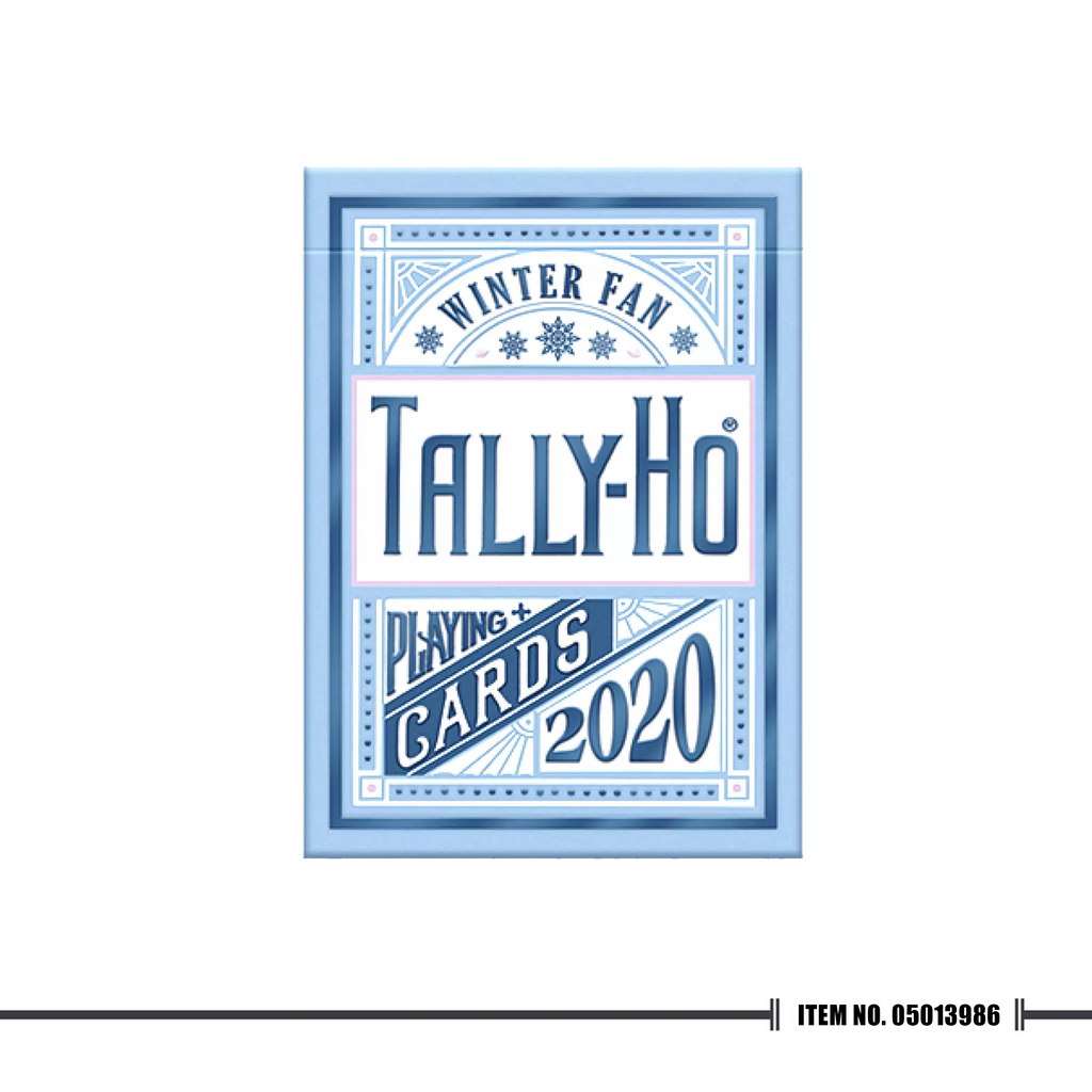 Tally-Ho ® Winter Fan Back Playing Cards