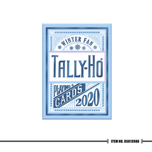 Tally-Ho ® Winter Fan Back Playing Cards