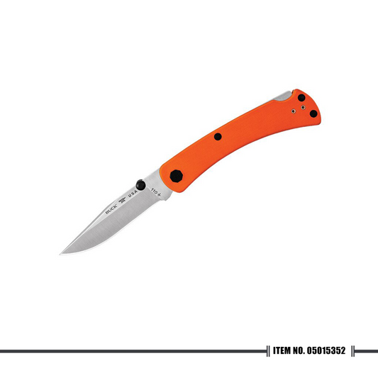 [⚡ FLASH SALE ⚡] Buck 110 Slim Pro TRX G10 Orange (0110ORS3-B)