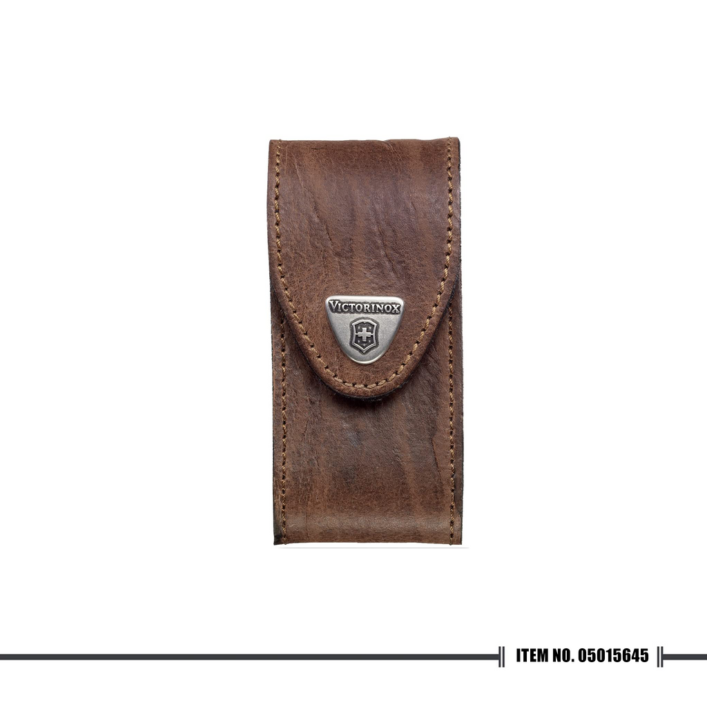 4.0545 Leather Belt Pouch Brown 91mm, 5-8 layers