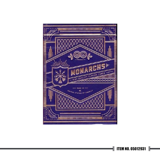 Theory 11 Purple Monarchs Playing Cards