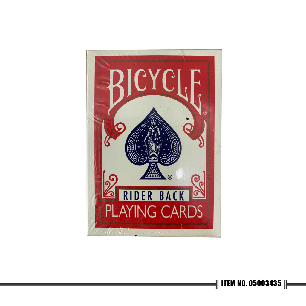 USPC Blank Card Both Sides Red Tuck