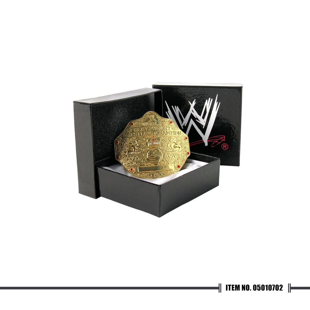 WWE World Heavyweight Championship Belt Buckle
