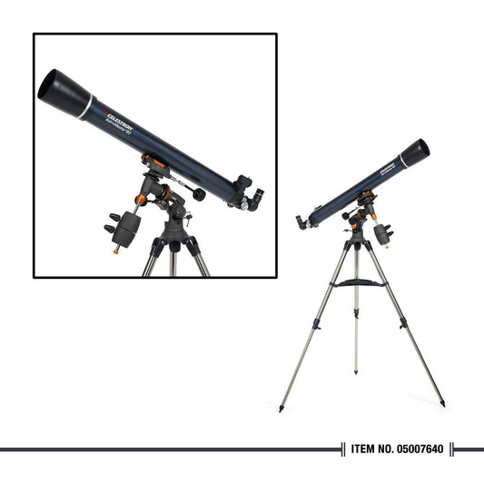 21064 Celestron Astromaster 90EQ Telescope - Cutting Edge Online Store