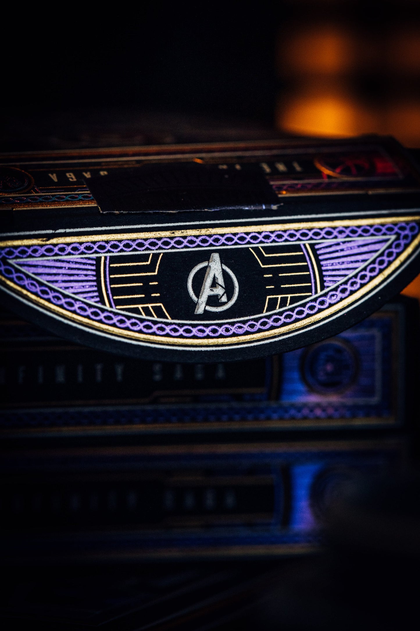 Avengers Infinity Saga Playing Cards - Purple