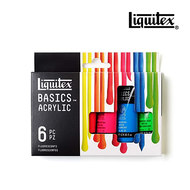 Liquitex® Basics Acrylic Set of 6 Fluorescent