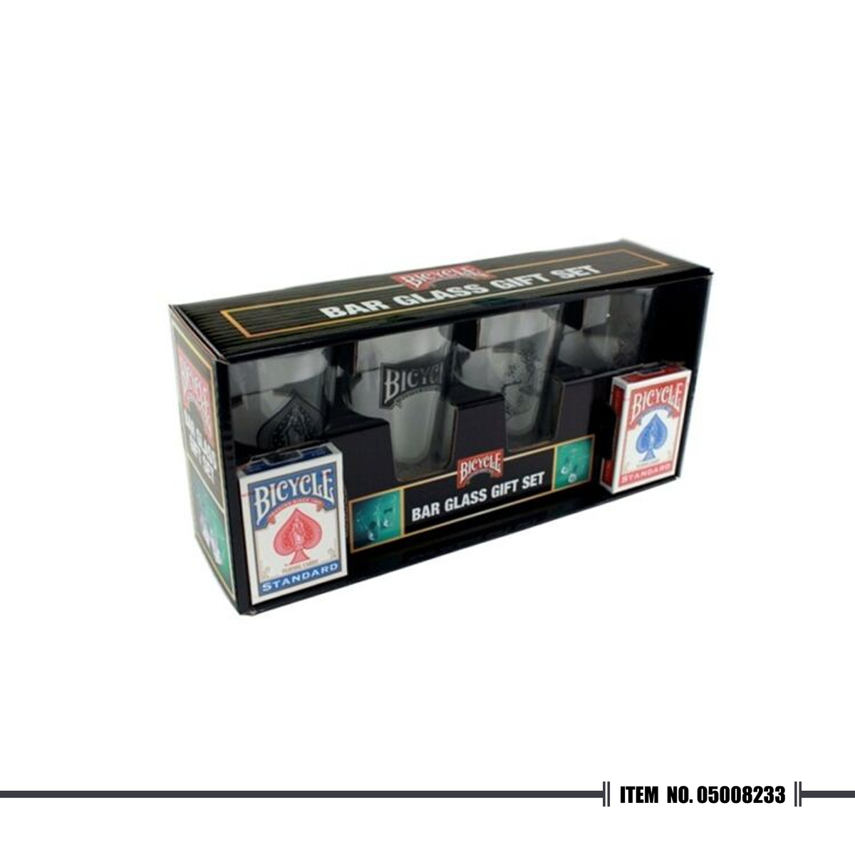 Bicycle® Bar Glass Gift Set