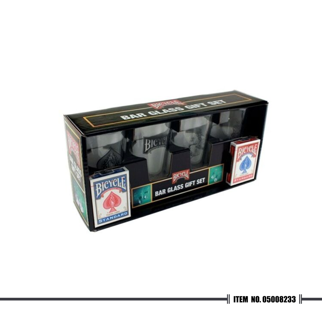 Bicycle® Bar Glass Gift Set