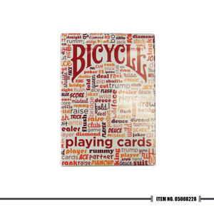 Bicycle® Table Talk Deck Red