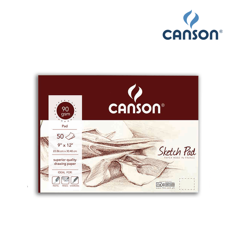 Canson Maroon Sketch Pad