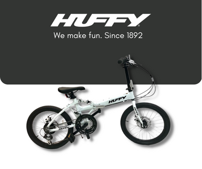23121-HK 20inch Folding Bike - White