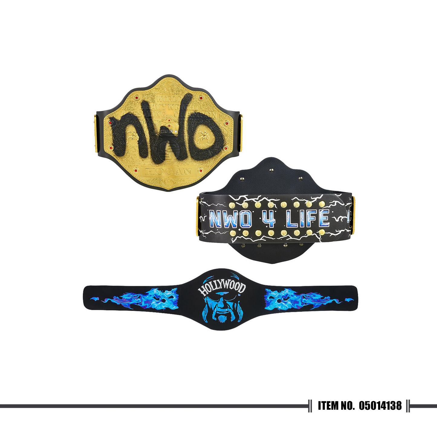 WWE Hollywood Hogan Signature Series Championship Replica Belt
