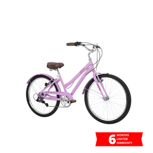 24770-HK Sienna 24 inch 7-speed Comfort Bike - Matte Lavender