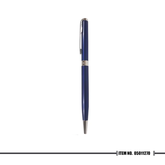 [⚡ FLASH SALE ⚡]  Parker Sonnet 18 Blue Chrome Trim Slim Ballpoint