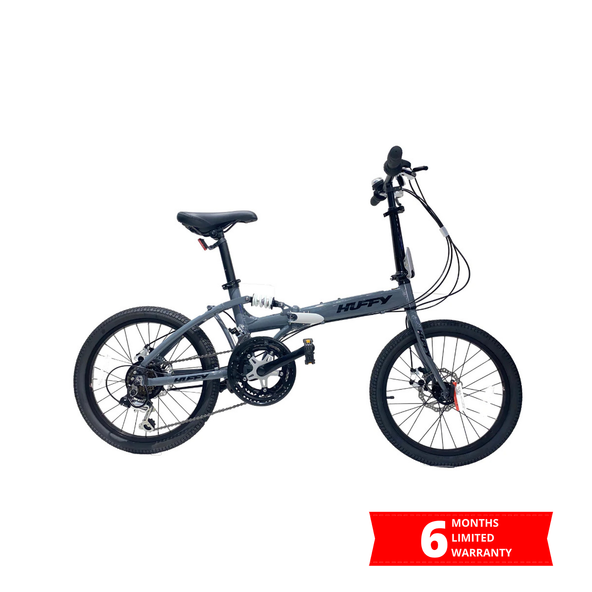 23121-HK 20-inch Folding Bike – Gray